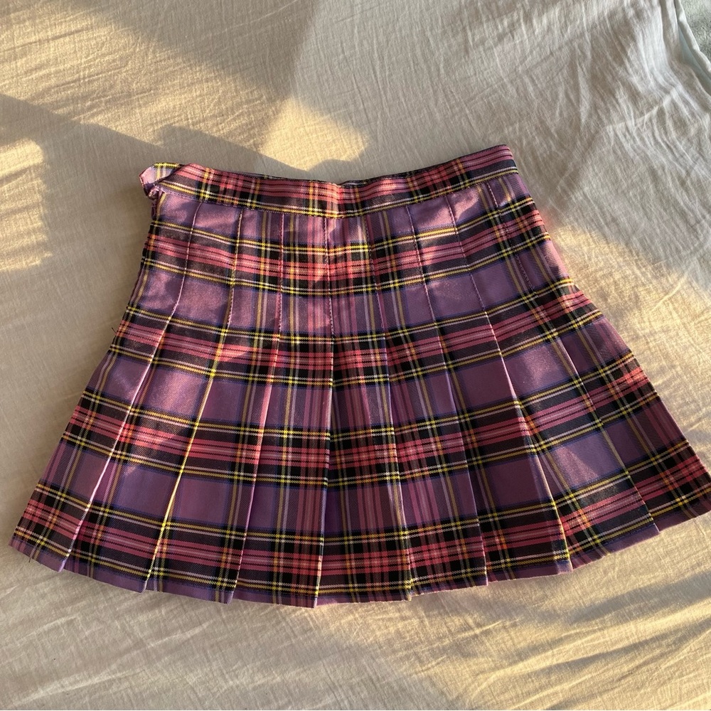 Mini skirt with built in shorts I’m size S from Pellucid.